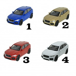 Игрушечная модель машины - Jaguar F-Pace, 1:34-39 (Welly, 43726)