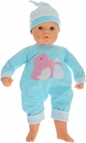 Озвученная кукла Пупс, реагирует на прикосновения, 45 см (Falca, 48951)