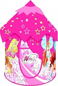 Детская игровая палатка «Winx» (Винкс)- замок в коробке (Играем вместе, GFA-0362-R1sim)