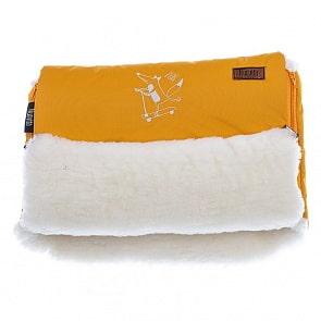 Муфта меховая для коляски Nuovita Islanda Bianco Miele/Медовый (Nuovita, NUO-mISLB_2054)