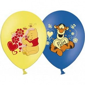 Шарик надувной Disney - Винни 1 штука , 3 цвета, 35 см (Belbal, 1103-0912sim)