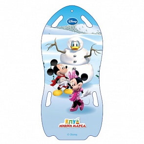 Универсальная ледянка для двоих Disney - Клуб Микки Мауса, длиной 122 см (1Toy, Т55261)