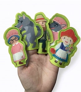 Кукольный пальчиковый театр - Красная шапочка (Десятое королевство, 03942ДК)