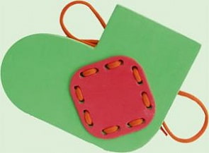 Шнуровка мягкий конструктор "Валенок" (Фантазер, 103020)