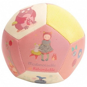 Мягкий мячик Mademoiselle Rilambelle, 10 см (Moulin Roty, 657510)