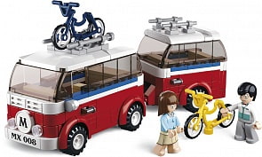 Конструктор - Кемпинг с фигурками, 324 детали (Sluban, M38-B0566)