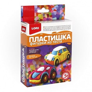 Фигурки из теста Машинки Пластишка (Lori, Пз-Т-008)
