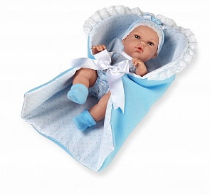 Виниловая кукла Arias Elegance, 33 см в голубом конверте (Arias, Т11069)