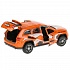 Машина металлическая Jeep Grand Cherokee спорт, инерционная, цвет – оранжевый, 12 см  - миниатюра №3
