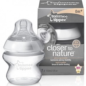 Бутылочка для кормления, 150 мл с антиколиковым клапаном (Tommee Tippe, 42240086st)