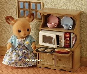 Sylvanian Families - Буфет с микроволновой печью (Sylvanian Families, 5023st)