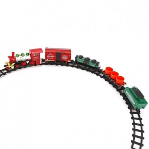 Железная дорога на батарейках, с дымом, свет и звук (Train Classical Collection, B962342sim)