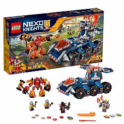 Lego Nexo Knights. Башенный тягач Акселя (LEGO, 70322-L) - миниатюра