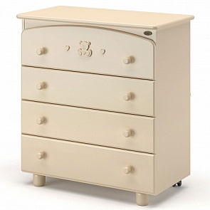 Детский комод – Nuovita Sorriso, avorio/слоновая кость (Nuovita, сSOR_1027)