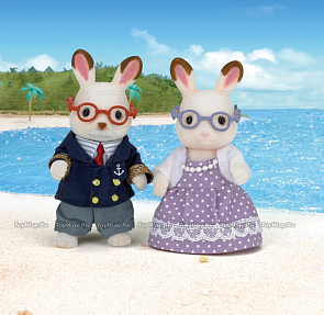 Sylvanian Families - Бабушка и Дедушка Морские Путешественники (Epoch, Sylvanian Families, 5190st)