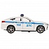 Машина Полиция BMW X6 12 см двери и багажник открываются инерционная металлическая  - миниатюра №2