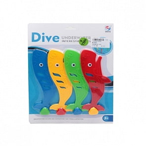 Набор для купания – Кит, 4 штуки (B1786486) (ассортимент)