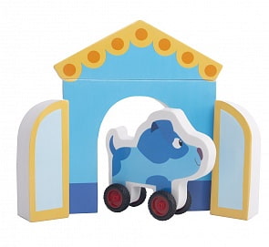 Конструктор мягкий - Собачка Гав-Гав, материал EVA (Деревяшки, 18WEVA03)