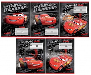 Тетрадь 12 листов в линейку «Тачки» Disney (Росмэн, 29357ros)