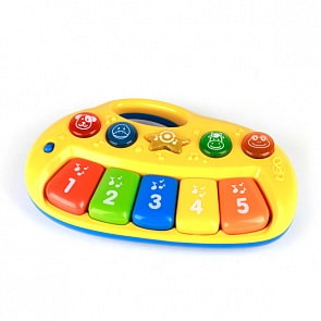 Музыкальный инструмент "Мое первое пианино" (свет), 5 песен (Умка, B1198836-Rsim)