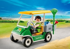 Игровой набор Каникулы: Машинка для обслуживания кемпинга (Playmobil, 5437pm)