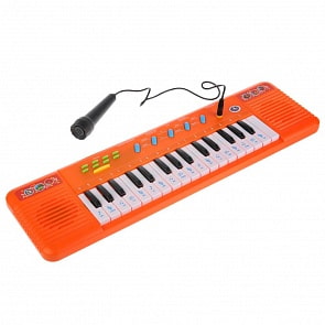 Электропианино с микрофоном, 40 песен караоке (Умка, B1439819-R (48)sim)