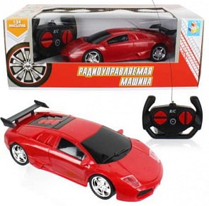 Машина на радиоуправлении - Спортавто, масштаб 1:24, 27 МГц, 20 см (1Toy, Т13859)