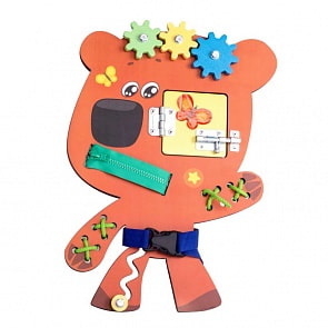 Бизиборд Ми-Ми-Мишки - Кеша (Деревяшки, BBW008)