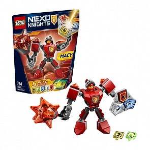 Lego Nexo Knights. Боевые доспехи Мэйси (LEGO, 70363-L)