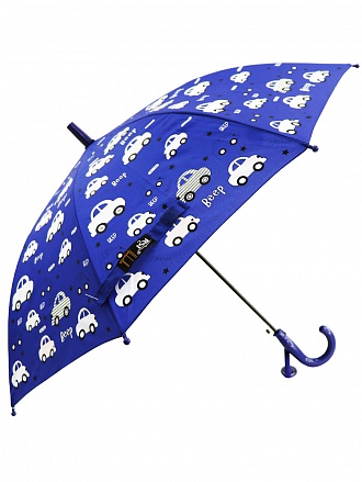 Зонт-трость – Машинки Beep, меняющий цвет, синий 