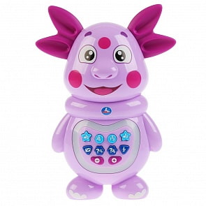 Развивающая игрушка - Лунтик-сказочник с силиконовыми ушами, 108 стихов, фраз и песен, со световыми эффектами (Умка, STORY-LUNTIK)