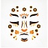 Наклейки для лица - Леопард  - миниатюра №1