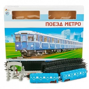 Железная дорога с аксессуарами – Метро, 695 см, свет и звук (Играем Вместе, B806137-R11sim)