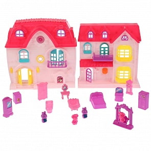 Дом для кукол 666-642 с аксессуарами (B1782778)