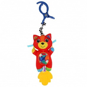 Текстильная игрушка-подвеска Кот с прорезывателем (Умка, RPHT-C5)