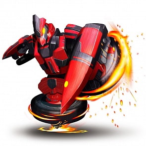 Волчок-трансформер 2 в 1 Spin Racers – Хитрец с аксессуарами (Spin Racers, K02SRS12)