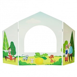 Ширма настольная для кукольного театра Репка (Paremo, PE720-219R)