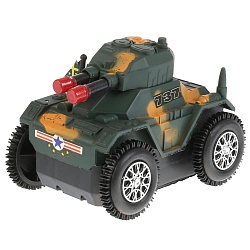 Танк-перевертыш, свет + звук (A090-H01016) - миниатюра