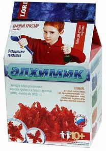 Набор – Выращивание кристаллов. Красный кристалл (Lori, Вкр-007)