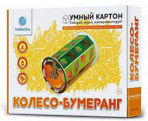 Научно-познавательный набор для экспериментов - Колесо-бумеранг (Intellectico, 1204бн)