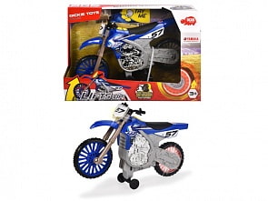 Мотоцикл Yamaha YZ моторизированный, 26 см (Dickie Toys, 3764014) 