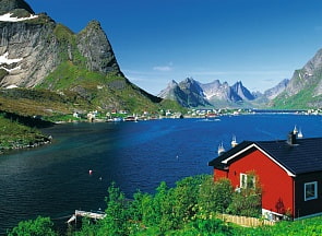 Пазл «Норвежский фьорд» 500 шт (Ravensburger, 14176st)