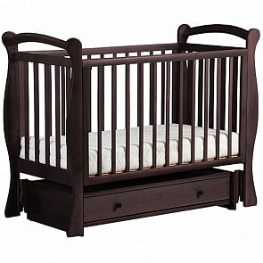 Кровать маятниковая универсальная КУБАНОЧКА БИ 57 Кубаночка-7 (махагон)