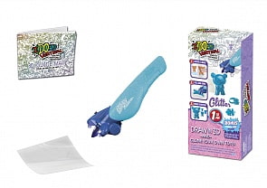 3D ручка из серии Вертикаль-Глиттер Формула 4D, цвет - голубой (Redwood, 176075)