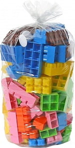 Конструктор – Малютка, 94 элемента в пакете (Полесье, 4458) (ассортимент)