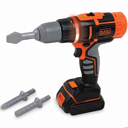 Детский электронный шуруповерт Black&Decker 