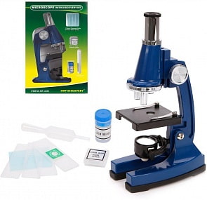 Игровой набор Юный биолог - Микроскоп, 18 предметов (Shantou, MP-A450L)