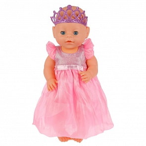 Интерактивный пупс - Сашенька 40 см, пьет, писает, закрывает глазки, 100 фраз А. Барто (Карапуз, 40BB-HB-RU)