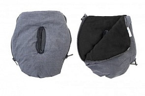 Раздельная муфта для рук Alpin AL2801P, dark grey/black (Altabebe, AL2801P-01)