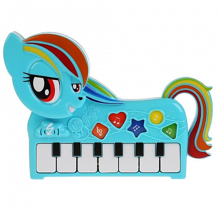 Обучающее пианино из серии My little Pony, на батарейках, 3 режима звучания 